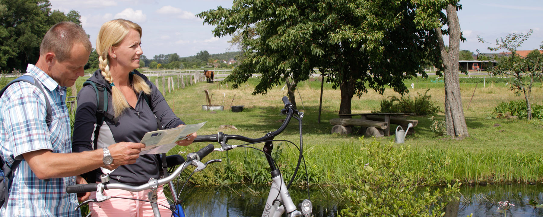 Radfahren in der Lewitz