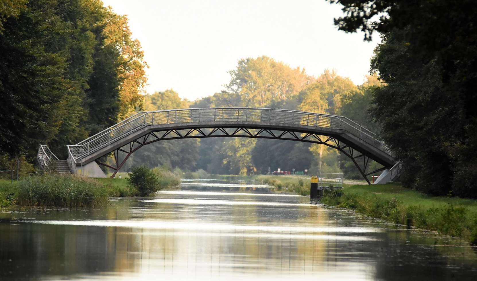 Gaartzer Brücke am Störkanal in der Lewitz