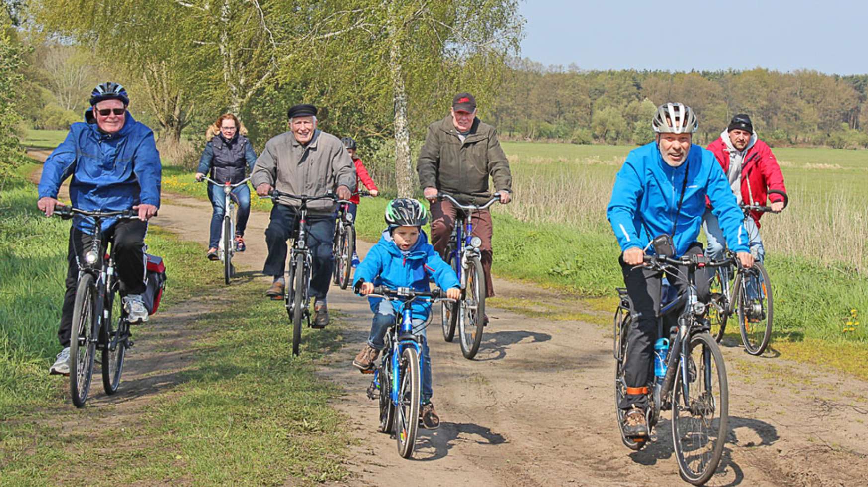 Radsternfahrt durch die Lewitz