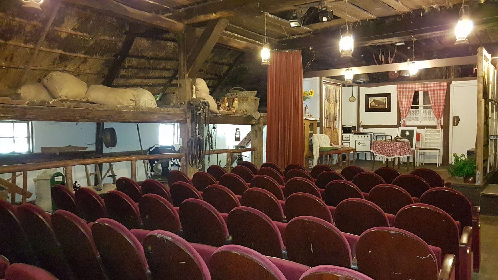 Theater in der agrarhistorischen Museumsanlage Pingelhof
