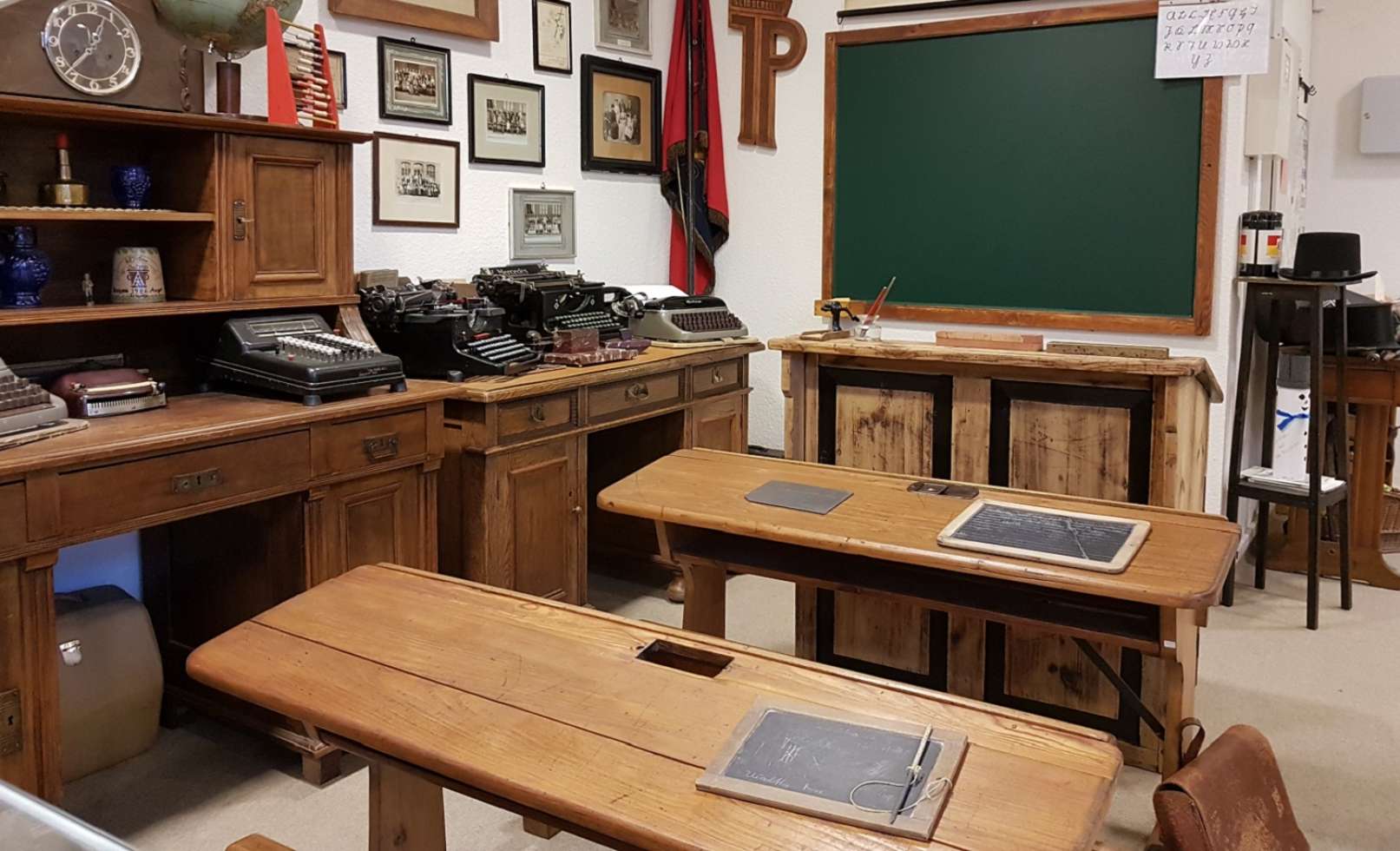 Altes Klassenzimmer im Heimatmuseum Crivitz
