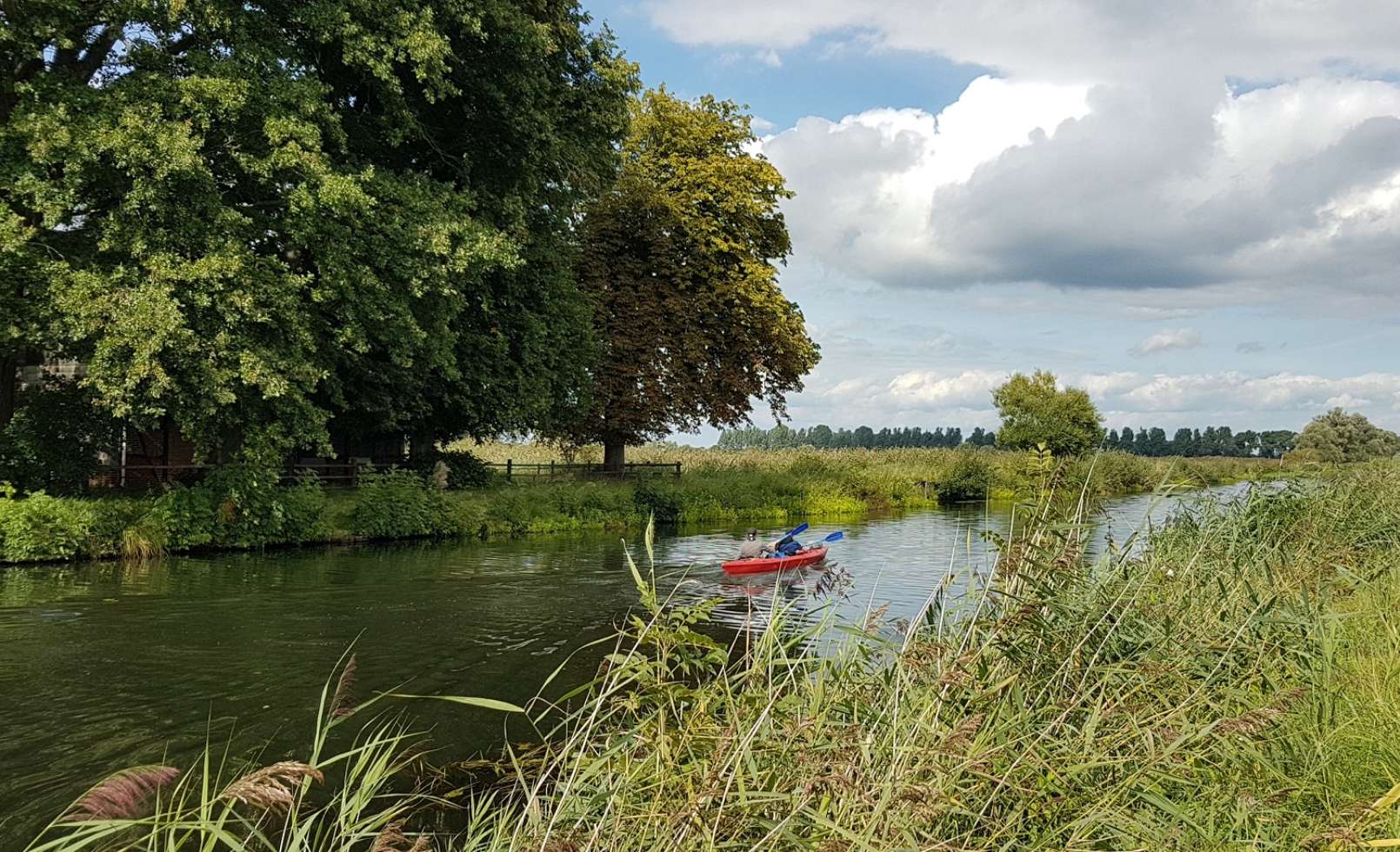 Kanutour in den Weiten der Lewitz-Wiesen